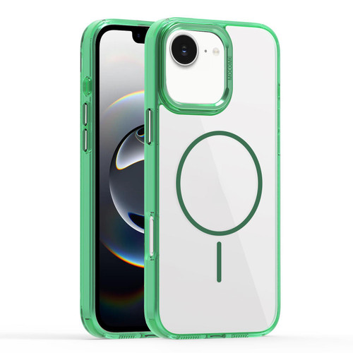 iPhone 16e / 17e Star Shield Thin Circle MagSafe Phone Case - Green