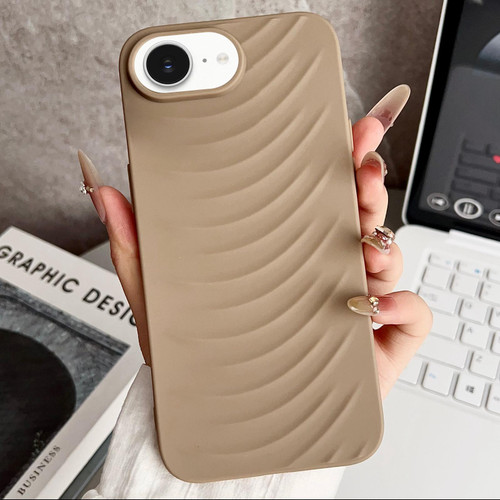 iPhone 16e / 17e Water Ripples TPU Phone Case - Desert Gold