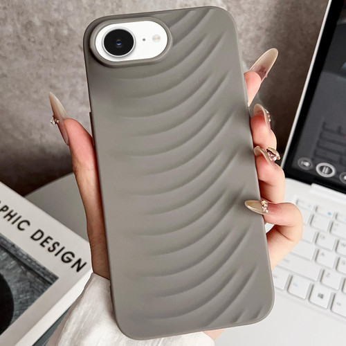 iPhone 16e / 17e Water Ripples TPU Phone Case - Grey