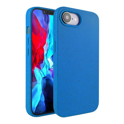 iPhone 16e / 17e Wheat Straw TPU Phone Case - Blue