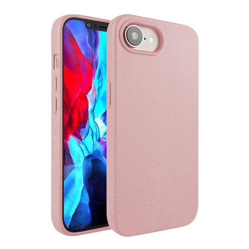 iPhone 16e / 17e Wheat Straw TPU Phone Case - Pink