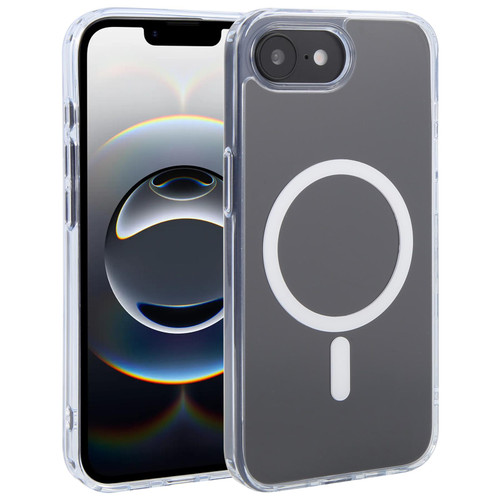 iPhone 16e / 17e ZGA Magsafe Clear PC Hybrid TPU Phone Case - Transparent