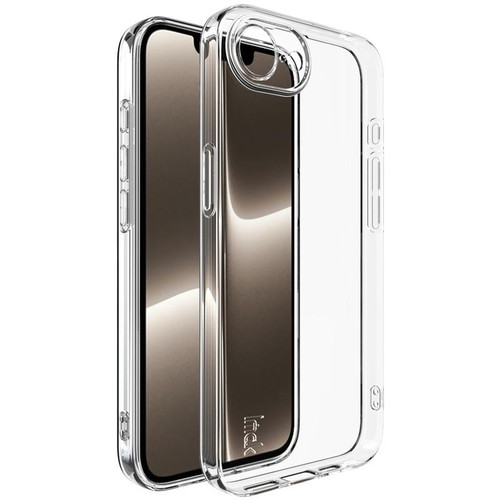 iPhone 16e / 17e imak UX-5 Series Super Slim Transparent Shockproof TPU Protective Case - Transparent
