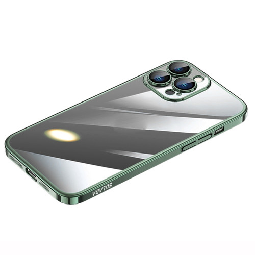 iPhone 14 Pro Max SULADA Hard PC Shockproof Phone Case - Green