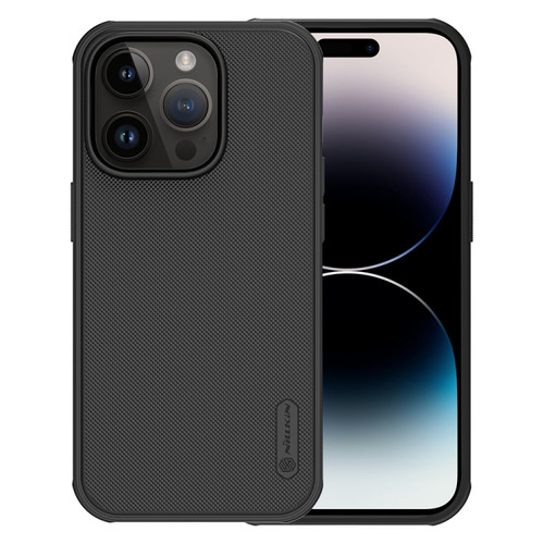 iPhone 14 Pro Max NILLKIN Frosted Shield Pro PC + TPU Phone Case  - Black