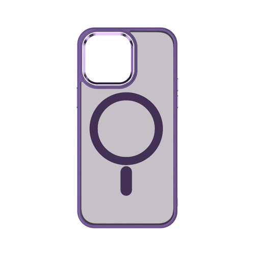iPhone 14 Pro Max TOTU Golden Shield Skin-feel MagSafe Phone Case - Purple