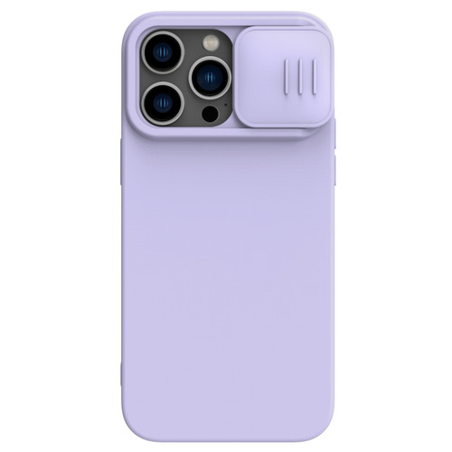 iPhone 14 Pro Max NILLKIN CamShield MagSafe Liquid Silicone Phone Case - Purple