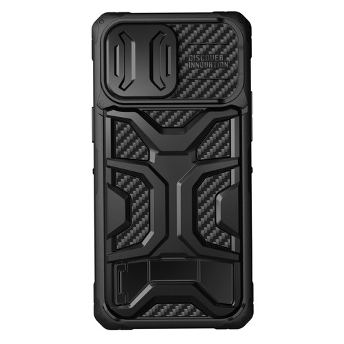 iPhone 14 Pro Max NILLKIN Sliding Camera Cover Design TPU + PC Magnetic Phone Case - Black