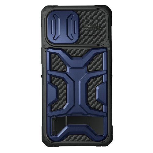 iPhone 14 Pro Max NILLKIN Sliding Camera Cover Design TPU + PC Magnetic Phone Case - Blue