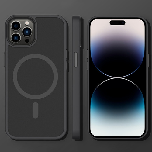 iPhone 14 Pro Magsafe Magnetic Phone Case - Dark Grey