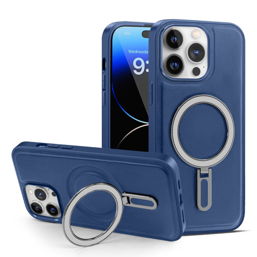 iPhone 14 Pro MagSafe Magnetic Holder Phone Case - Royal Blue