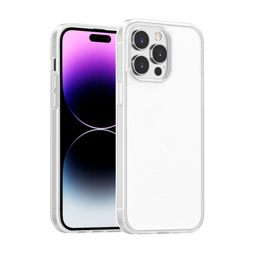 iPhone 14 Pro Mutural Moying Series TPU Phone Case - White