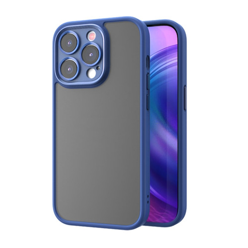 iPhone 14 Pro ROCK Guard Skin-feel Phone Case - Blue