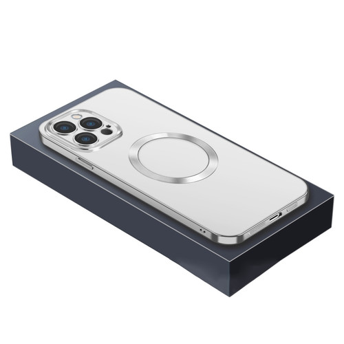 iPhone 14 Pro Nebula Series MagSafe Phone Case - Silver