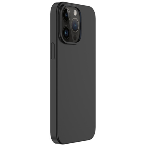 iPhone 14 Pro Mutural Karen Series Liquid Silicone Magsafe Phone Case - Black