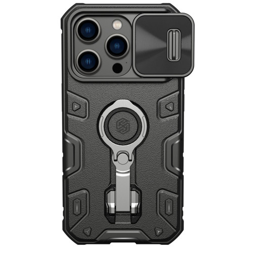 iPhone 14 Pro NILLKIN CamShield Armor Pro Magnetic Phone Case - Black