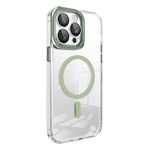 iPhone 14 Lens Protector MagSafe Phone Case - Dark Green