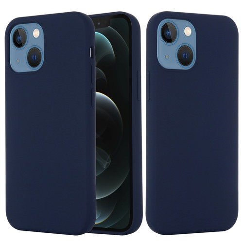 iPhone 14 Shockproof Silicone Magsafe Case  - Navy Blue