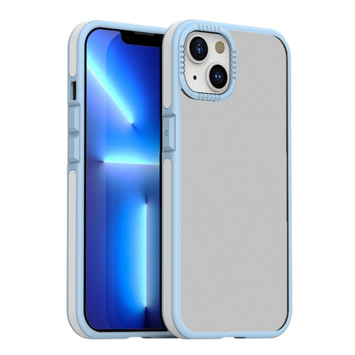 iPhone 14 TPE + TPU Shockproof Phone Case  - Blue