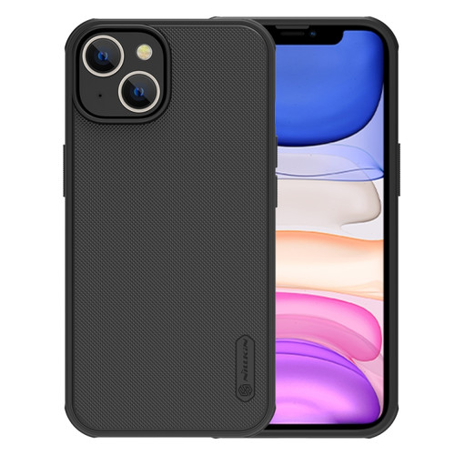 iPhone 14 NILLKIN Frosted Shield Pro PC + TPU Phone Case  - Black