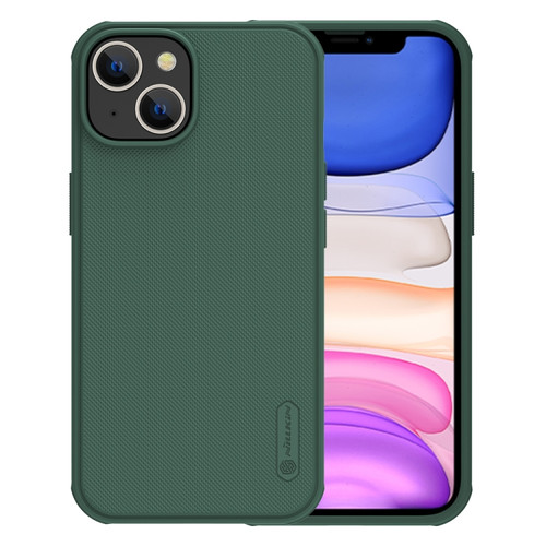 iPhone 14 NILLKIN Frosted Shield Pro PC + TPU Phone Case  - Green