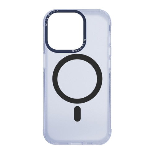 iPhone 14 Acrylic + TPU MagSafe Protective Phone Case - Black