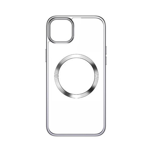 iPhone 14 TOTUDESIGN AA-188 Crystal Series TPU+PC MagSafe Case  - Silver