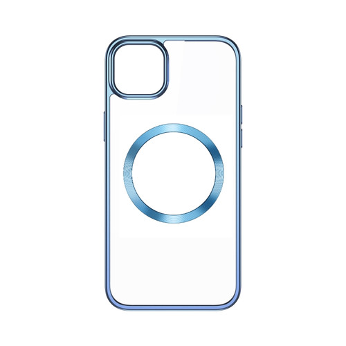 iPhone 14 TOTUDESIGN AA-188 Crystal Series TPU+PC MagSafe Case  - Blue