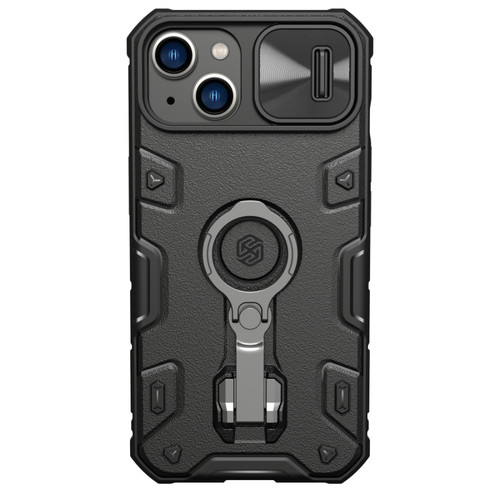 iPhone 14 NILLKIN Shockproof CamShield Armor Protective Case - Black