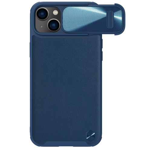 iPhone 14 NILLKIN PC + TPU Magnetic Phone Case - Blue