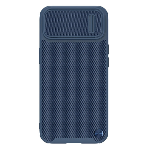 iPhone 14 NILLKIN Texture MagSafe Camshield PC + TPU Phone Case - Blue