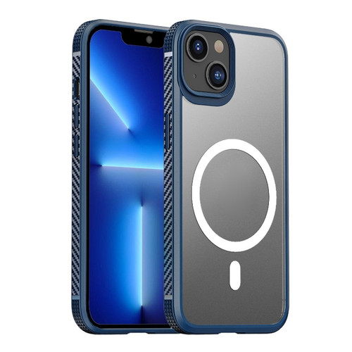 iPhone 14 Plus Matte Magsafe Phone Case  - Dark Blue
