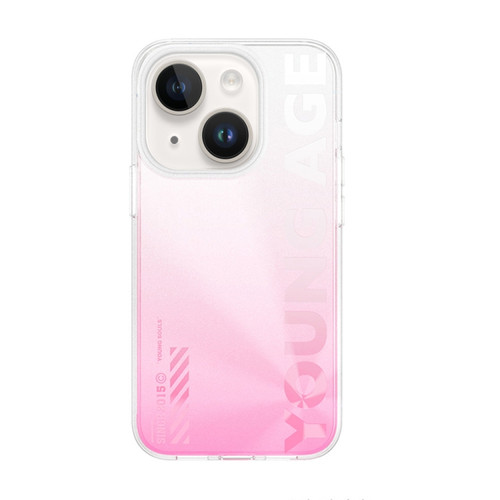 iPhone 14 Plus WEKOME Gorillas Gradient Colored Phone Case  - Pink