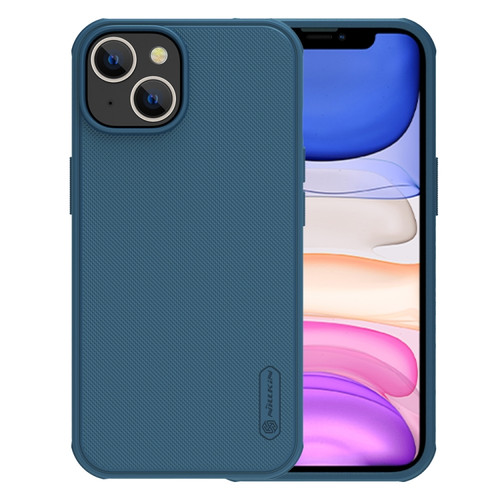 iPhone 14 Plus NILLKIN Frosted Shield Pro PC + TPU Phone Case  - Blue