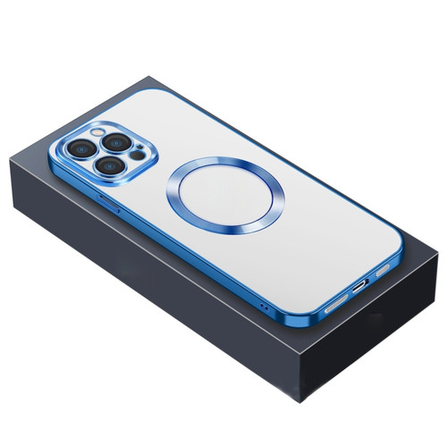 iPhone 14 Plus Nebula Series MagSafe Phone Case  - Blue