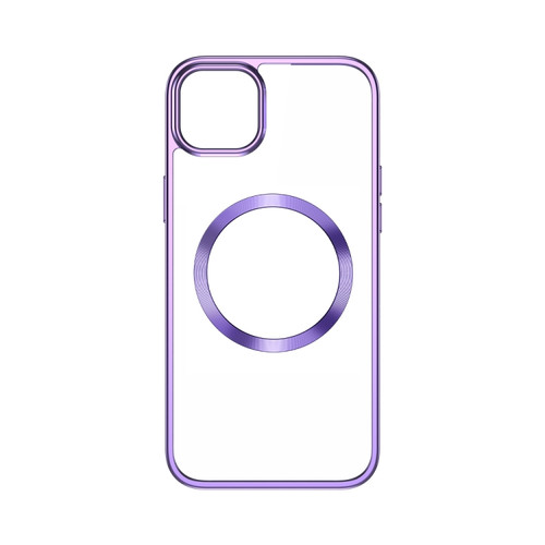iPhone 14 Plus TOTUDESIGN AA-188 Crystal Series TPU+PC MagSafe Case  - Purple