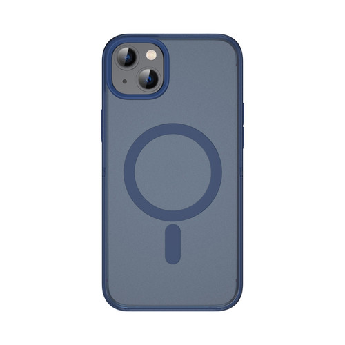 iPhone 14 Plus TOTUDESIGN AA-178 Gingle Series Translucent Matte Magsafe Phone Case - Blue