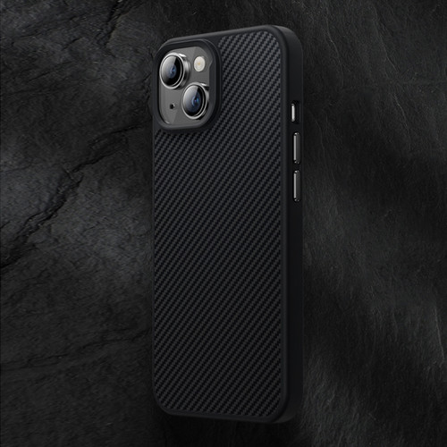 iPhone 14 Plus Benks 600D MagSafe Kevlar Carbon Fiber Shockproof Phone Case - Black