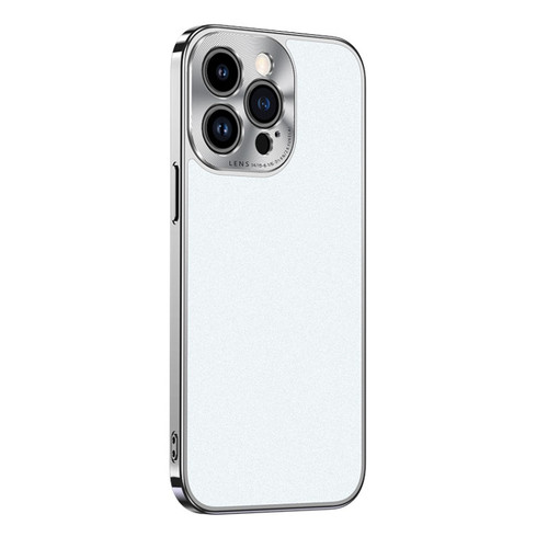 iPhone 13 Pro Max Starshine Frosted Series Airbag Shockproof Phone Case - White