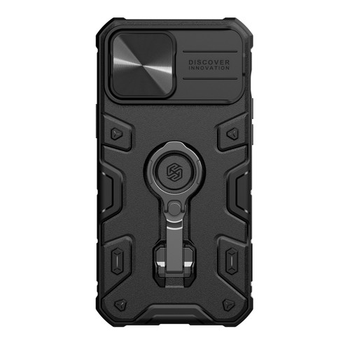 iPhone 13 Pro Max NILLKIN CamShield Armor Pro Phone Case with Ring Holder  - Black