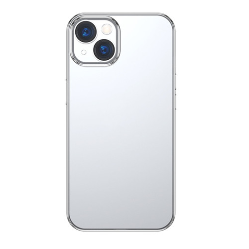 iPhone 13 Pro TOTUDESIGN AA-155 Soft Jane Series Hardcover Edition Shockproof Electroplating TPU Protective Case  - Silver