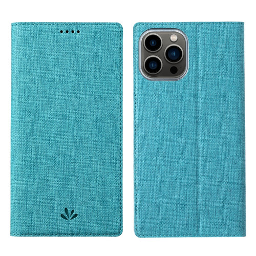 iPhone 13 Pro ViLi DMX Series Shockproof Magsafe Magnetic Horizontal Flip Leather Phone Case  - Blue