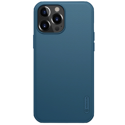 iPhone 13 Pro NILLKIN Super Frosted Shield Pro PC + TPU Protective Case  - Blue