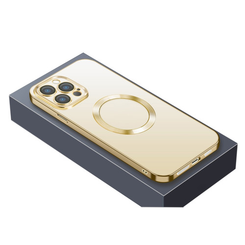 iPhone 13 Pro Nebula Series MagSafe Magnetic Phone Case  - Gold
