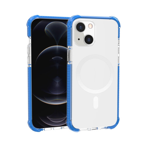 iPhone 13 Magsafe Magnetic Acrylic Shockproof Phone Case - Blue