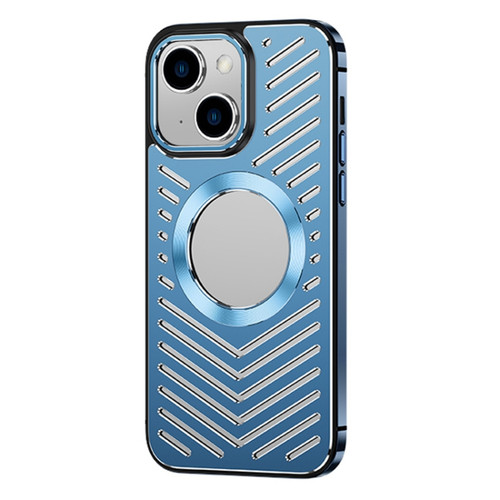 iPhone 13 MagSafe Magnetic Metal Cooling Phone Case - Sierra Blue