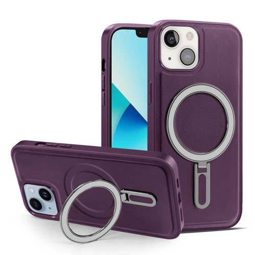 iPhone 13 MagSafe Magnetic Holder Phone Case - Purple