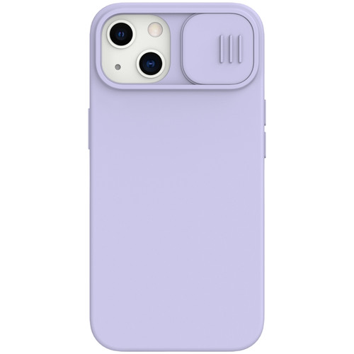 iPhone 13 NILLKIN CamShield MagSafe Magnetic Liquid Silicone + PC Full Coverage Case - Purple