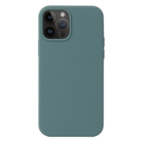 iPhone 15 Pro Max Liquid Silicone Phone Case - Pine Needle Green