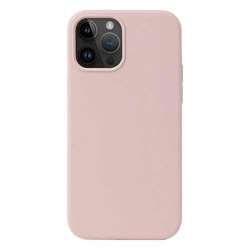 iPhone 15 Pro Liquid Silicone Phone Case - Sand Pink